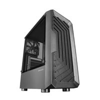 Miniatura 2 de CAJA ATX SEMITORRE MARS GAMING MC-2000 BLACK FRONTAL MESH VENTANA LATERAL CAMARA DUAL SIN FUENTE DE ALIMENTACION