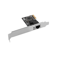Miniatura 1 de TARJETA RED LANBERG ETHERNET RJ45 PCI-E 1 PUERTO GIGABIT LP