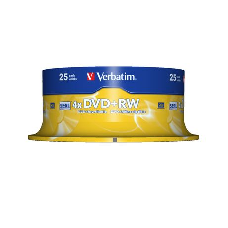 DVD+RW 4.7GB 4X SERL 25UNDS - Imagen 3 de 3 DVD+RW 4.7GB 4X SERL 25UNDS - Imagen 3 de 3