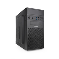Miniatura 1 de TOOQ  Caja Minitorre Micro-ATX Negra  Negro
