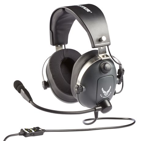 THRUSTMASTER AURICULARES T.FLIGHT US AIR FORCE EDITION - DTS - PS4 / XBOX ONE / PC - Imagen 2 de 6 THRUSTMASTER AURICULARES T.FLIGHT US AIR FORCE EDITION - DTS - PS4 / XBOX ONE / PC - Imagen 2 de 6