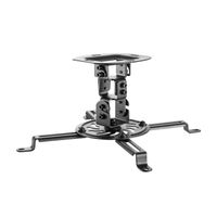 Miniatura 6 de AISENS Soporte Universal Giratorio, Inclinable de Techo para Proyector 13.5Kg, Negro