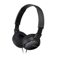 Miniatura 2 de HEADSET SONY MDR-ZX110PK COMPACTOS CABLE 1.2m CONEXION JACK 3.5 CON CONTROL REMOTO COLOR NEGRO