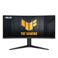 MONITOR ASUS TUF GAMING CURVED 34" VG34VQEL1A,WLED/VA,UWQHD (3440 x 1440),300cd/m2,100Hz,Black,Extreme Low Motion Blur, Freesync,