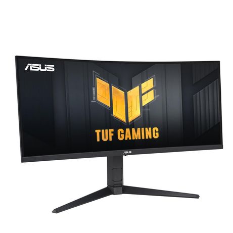 MONITOR ASUS TUF GAMING CURVED 34" VG34VQEL1A,WLED/VA,UWQHD (3440 x 1440),300cd/m2,100Hz,Black,Extreme Low Motion Blur, Freesync, - Imagen 3 de 8 MONITOR ASUS TUF GAMING CURVED 34" VG34VQEL1A,WLED/VA,UWQHD (3440 x 1440),300cd/m2,100Hz,Black,Extreme Low Motion Blur, Freesync, - Imagen 3 de 8
