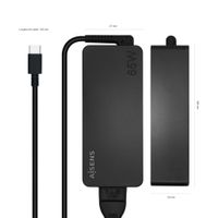 Miniatura 4 de CARGADOR AISENS 65W PD3.0 1XUSB-C 1.8M NEGRO