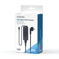 Miniatura 5 de CARGADOR AISENS 65W PD3.0 1XUSB-C 1.8M NEGRO