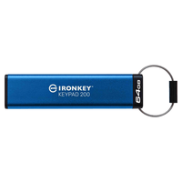 Miniatura 1 de 64GB IRONKEY KEYPAD 200 AES-256 ENCRYP FIPS 140-3 LVL 3(PENDIN G)