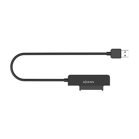 AISENS Adaptador SATA a USB-A USB3.0/USB3.1 Gen1 para Discos Duros 2.5?, Negro - Imagen 1 de 6 AISENS Adaptador SATA a USB-A USB3.0/USB3.1 Gen1 para Discos Duros 2.5?, Negro - Imagen 1 de 6