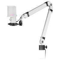 Miniatura 2 de MICROFONO PROFESIONAL MARS GAMING MMICXT WHITE MICROFONO DE ESTUDIO DE ALTA DEFINICION ADC 192kHz DYNAMIC ARGB RING