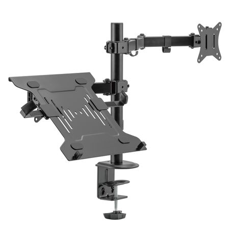 SOPORTE MONITOR EWENT HASTA 32" + SOPORTE PORTATIL HASTA 15.6" - Imagen 3 de 9 SOPORTE MONITOR EWENT HASTA 32" + SOPORTE PORTATIL HASTA 15.6" - Imagen 3 de 9