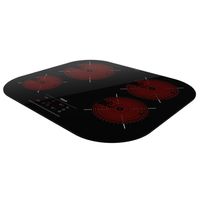 Miniatura 5 de VITROCERAMICA INDEPENDIENTE RADIANTES TEKA TCC 64310 TTC 4 ZONAS COCCION ANCHO 59 CM