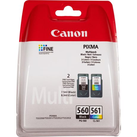 CARTUCHO CANON MULTIPACK PG-560 / CL-561 - Imagen 2 de 2 CARTUCHO CANON MULTIPACK PG-560 / CL-561 - Imagen 2 de 2