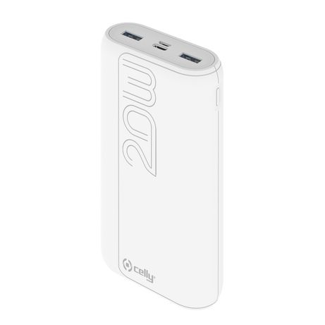 POWER BANK 20A PROPOWER POTENCIA MAX 22W ENTRADA MICROUSB Y USBC SALIDAS 2 USB Y USBC BLANCO - Imagen 2 de 5 POWER BANK 20A PROPOWER POTENCIA MAX 22W ENTRADA MICROUSB Y USBC SALIDAS 2 USB Y USBC BLANCO - Imagen 2 de 5