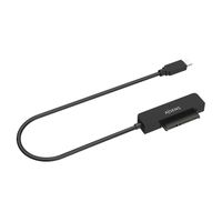 Miniatura 3 de AISENS Adaptador SATA a USB-C USB3.0/USB3.1 Gen1 para Discos Duros 2.5?, Negro