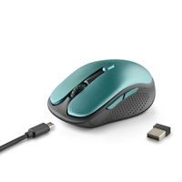 Miniatura 3 de RATON NGS EVO RUST OPTICO 1600DPI INALAMBRICO RECARGABLE AZUL TECLAS SILENCIOSAS