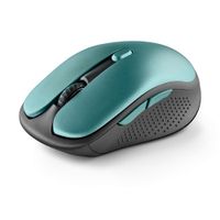 Miniatura 4 de RATON NGS EVO RUST OPTICO 1600DPI INALAMBRICO RECARGABLE AZUL TECLAS SILENCIOSAS