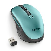 Miniatura 6 de RATON NGS EVO RUST OPTICO 1600DPI INALAMBRICO RECARGABLE AZUL TECLAS SILENCIOSAS