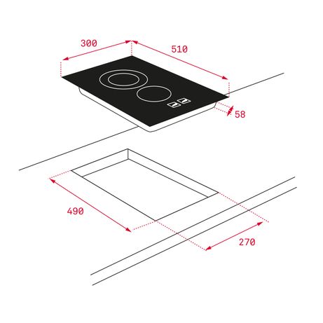 ENCIMERA MODULAR TEKA TZC 32320 TTC BK - Imagen 12 de 12 ENCIMERA MODULAR TEKA TZC 32320 TTC BK - Imagen 12 de 12