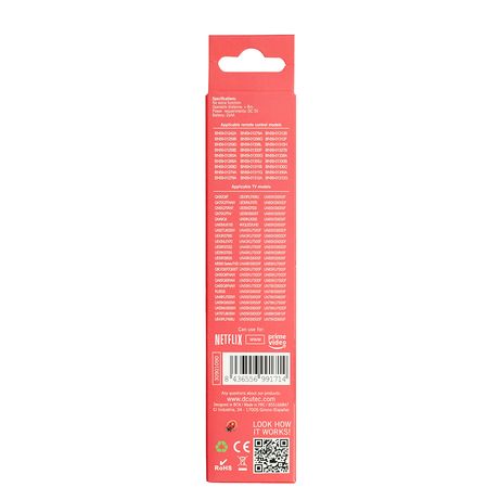 DCU Advance Tecnologic 30901090 mando a distancia RF inalámbrico TV, Sintonizador de TV, Receptor de televisión Botones - Imagen 5 de 5 DCU Advance Tecnologic 30901090 mando a distancia RF inalámbrico TV, Sintonizador de TV, Receptor de televisión Botones - Imagen 5 de 5