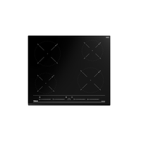 Miniatura 1 de VITROCERAMICA INDUCCION TEKA IZC 64010 BK MSS (112520015) 4 ZONAS COCCION ANCHO 60 CM