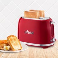 Miniatura 5 de TOSTADOR UFESA CLASSIC PINUP ROJO