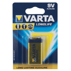 Pila alcalina transistor 9V