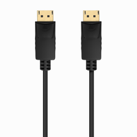 Miniatura 1 de AISENS Cable DISPLAYPORT V1.2 CCS 4K@60Hz, DP/M-DP/M, Negro, 1.0m
