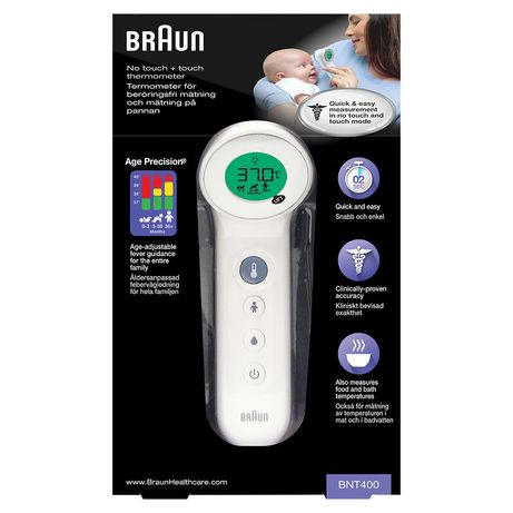 Braun termometro sin contacto + frontal con age precision blanco - Imagen 4 de 11 Braun termometro sin contacto + frontal con age precision blanco - Imagen 4 de 11