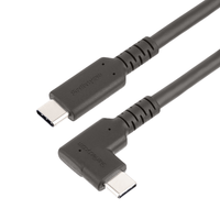 Miniatura 1 de CABLE 2M USB-C RESISTENTE ACODADO A LA DERECHA TIPO  C