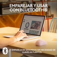 Miniatura 3 de LOGITECH M240 SILENT BT MOUSE ROSE - EMEA-8 08