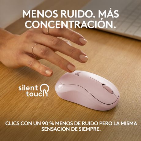 LOGITECH M240 SILENT BT MOUSE ROSE - EMEA-8 08 - Imagen 4 de 7 LOGITECH M240 SILENT BT MOUSE ROSE - EMEA-8 08 - Imagen 4 de 7