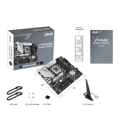 Asus Intel PRIME B760M-A WIFI D4 LGA 1700 - Imagen 7 de 7 Asus Intel PRIME B760M-A WIFI D4 LGA 1700 - Imagen 7 de 7