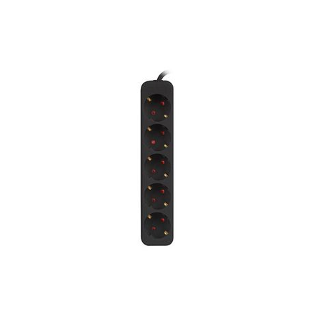 REGLETA LANBERG 5 TOMAS SCHUKO NEGRA 3M - Imagen 3 de 5 REGLETA LANBERG 5 TOMAS SCHUKO NEGRA 3M - Imagen 3 de 5