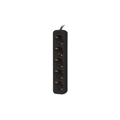 REGLETA LANBERG 5 TOMAS SCHUKO NEGRA 3M - Imagen 5 de 5 REGLETA LANBERG 5 TOMAS SCHUKO NEGRA 3M - Imagen 5 de 5