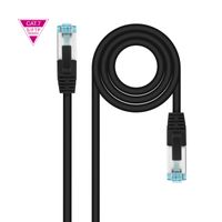Miniatura 2 de NANOCABLE CABLE RED CAT.7 LSZH SFTP PIMF AWG26 NEGRO 50 CM
