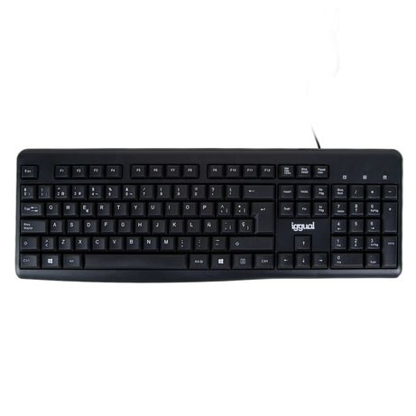 iggual Teclado estándar CK-BASIC2-105T negro - Imagen 2 de 6 iggual Teclado estándar CK-BASIC2-105T negro - Imagen 2 de 6
