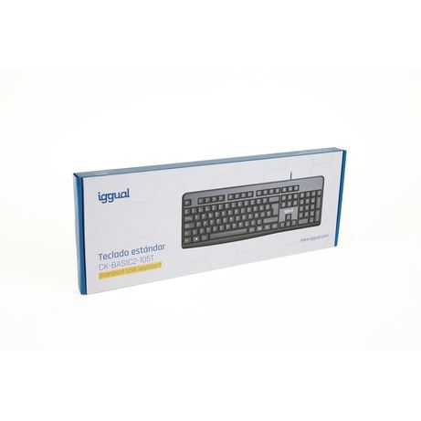 iggual Teclado estándar CK-BASIC2-105T negro - Imagen 5 de 6 iggual Teclado estándar CK-BASIC2-105T negro - Imagen 5 de 6