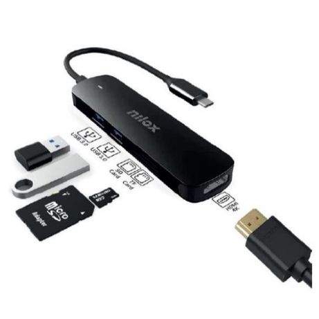 DOCK USB-C HDMI 2XUSB30 + SD/TF - Imagen 3 de 3 DOCK USB-C HDMI 2XUSB30 + SD/TF - Imagen 3 de 3