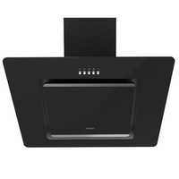 Miniatura 1 de CAMPANA CHIMENEA INFINITON CMPTRAL-SG60 ANCHO 60 CM NEGRA