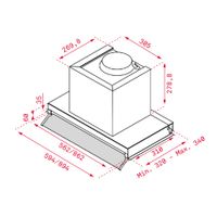 Miniatura 4 de CAMPANA INTEGRABLE TEKA INTEGRA 66750 POS SS ANCHO 60 CM