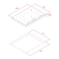 Miniatura 9 de VITROCERAMICA INDUCCION TEKA IZC 53320 MSP BK NEGRO 3 ZONAS COCCION ANCHO 60 CM