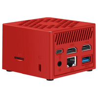 Miniatura 1 de MINIPC LEOTEC INTEL N100 8GB 128GB M.2 WIN11 PRO PRE-INSTAL ROJO