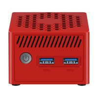 Miniatura 3 de MINIPC LEOTEC INTEL N100 8GB 128GB M.2 WIN11 PRO PRE-INSTAL ROJO
