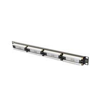 Miniatura 6 de PATCH PANEL LANBERG CAT.6 UTP 24 PUERTOS 1U CAT.6 UTP 19" RACK NEGRO