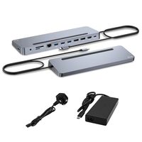 Miniatura 1 de I-TEC USB-C ERGO DOCK + CHARGER 3X LCD + CHARGER 100W (BUNDL E)