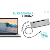 Miniatura 9 de I-TEC USB-C ERGO DOCK + CHARGER 3X LCD + CHARGER 100W (BUNDL E)