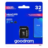 Miniatura 6 de MEMORIA 32GB MICRO SDHC GOODRAM UHS-I CLASS 10 + ADAPTADOR