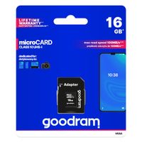 Miniatura 6 de MEMORIA 16GB MICRO SDHC GOODRAM UHS-I CLASS 10 + ADAPTADOR