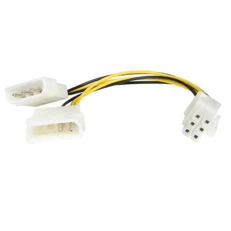 CABLE ADAPTADOR STARTECH LP4 A 6 PIN PARA VGA - Imagen 1 de 2 CABLE ADAPTADOR STARTECH LP4 A 6 PIN PARA VGA - Imagen 1 de 2